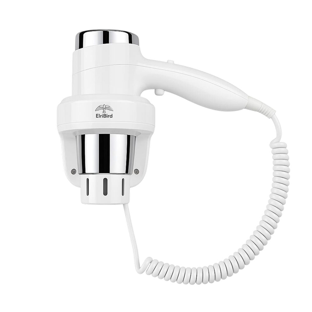 1600W Wall Mounted Hair Dryer 1 1600W Wall Mounted Hair Dryer-EBHR0007-ElriBird Europe