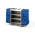Stainless Steel Housekeeping Trolley For Hotels