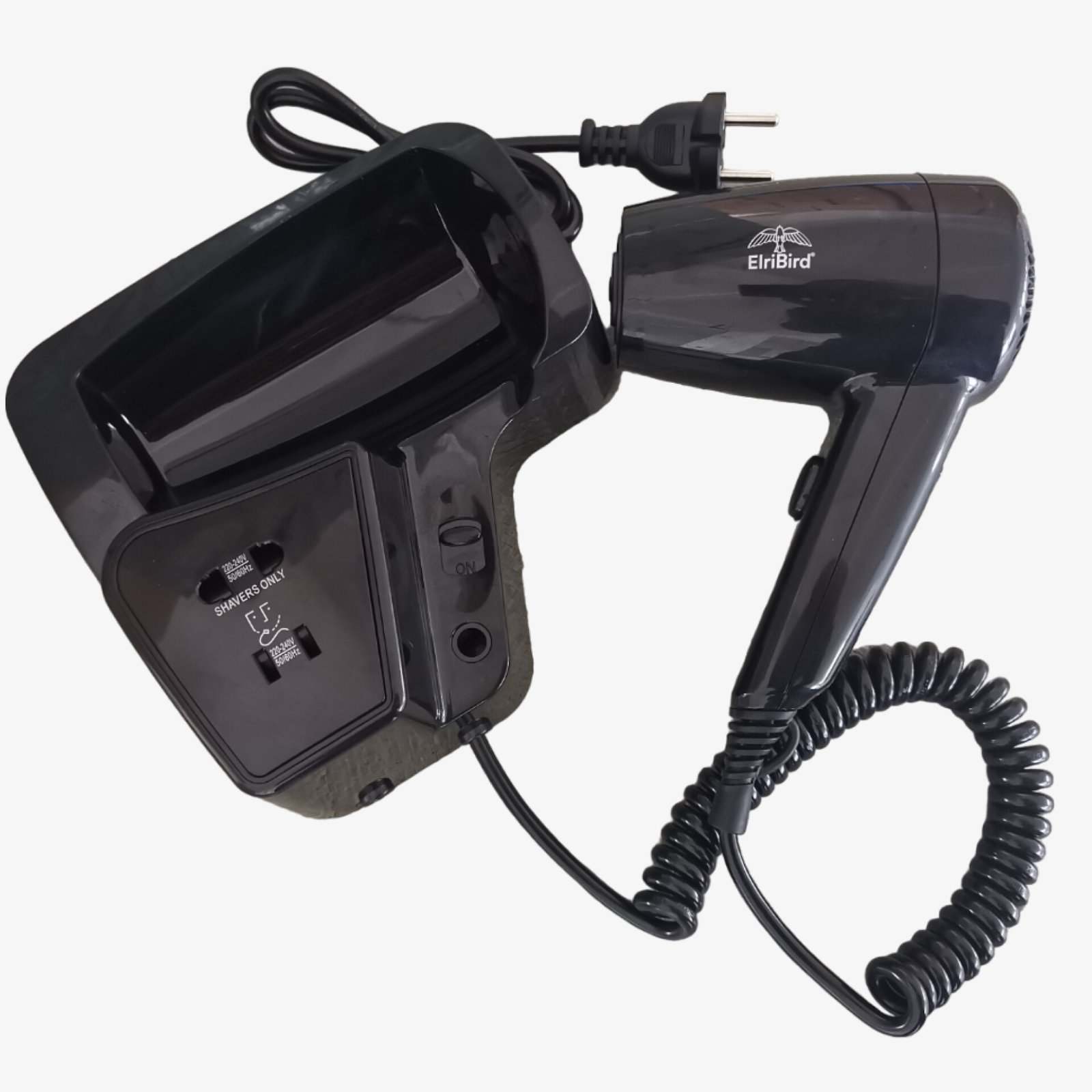 Hotel Wall Mounted Hair Dryer 1200W 2 ElriBird - Wall Mounted Hair Dryer -EBHR0018