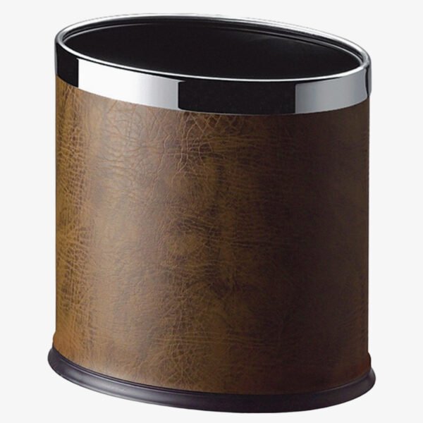 leather room dustbin-ebwn0004-ElriBird Europe