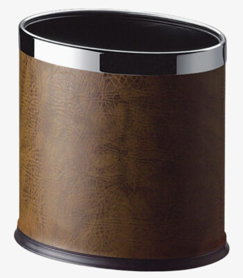 leather room dustbin-ebwn0004-ElriBird Europe