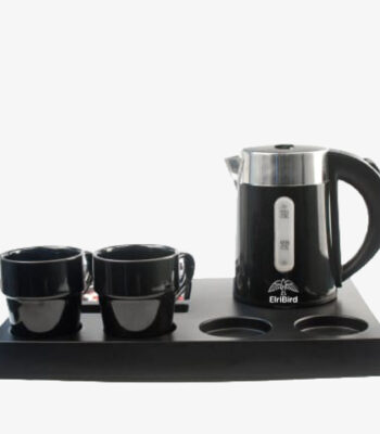 Electric kettle with tray for hotels-ebkl0005-elribird-europe- hotel electric kettle tray