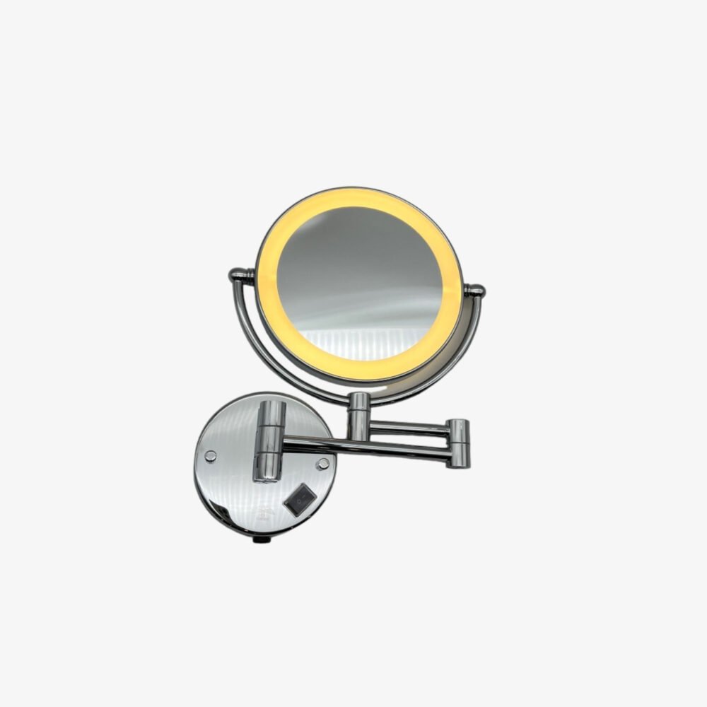 Wall Mounted LED Magnifying Mirror 5x zoom-EBMR0007-ElriBird Europe