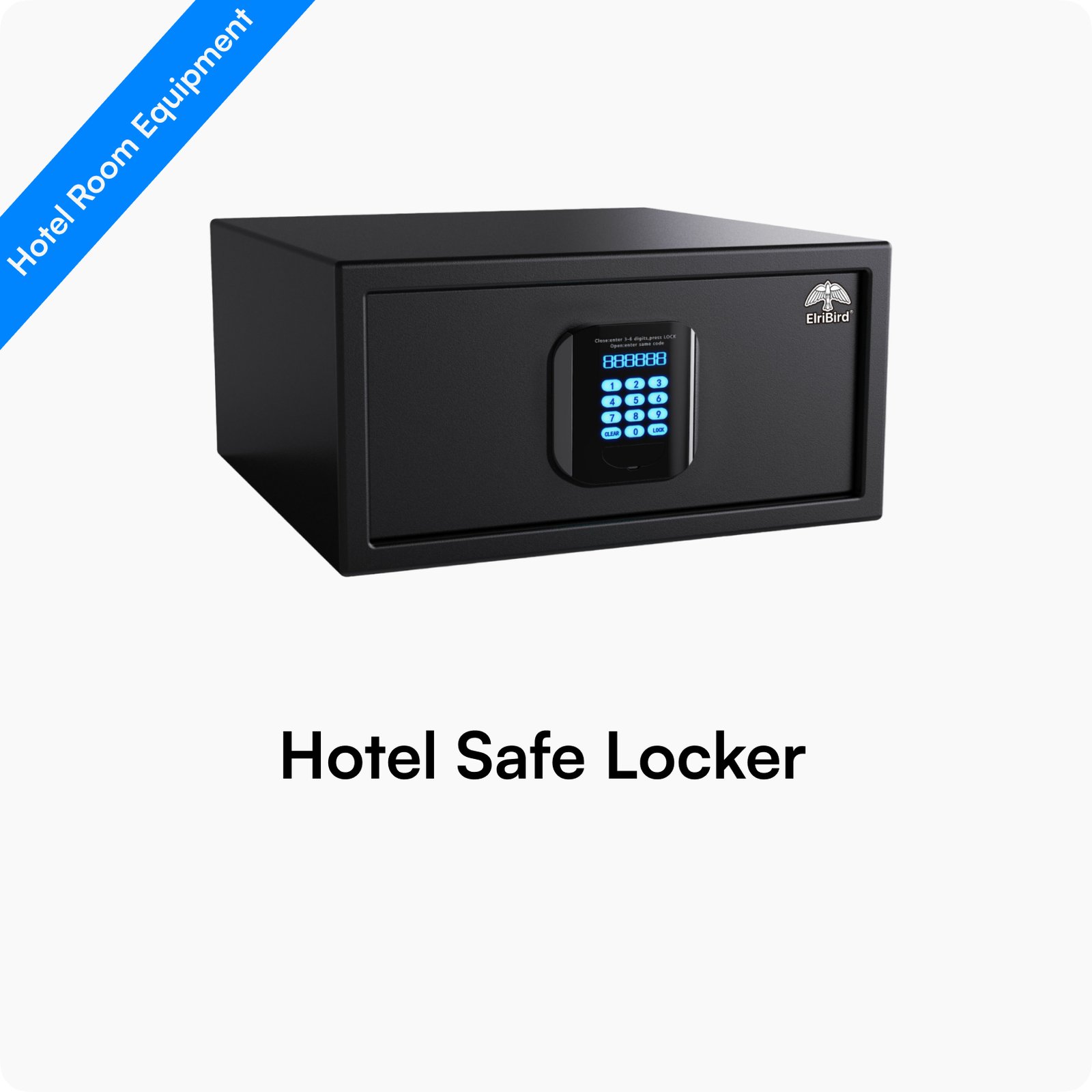 ElriBird Europe Hotel safe locker manufacturer