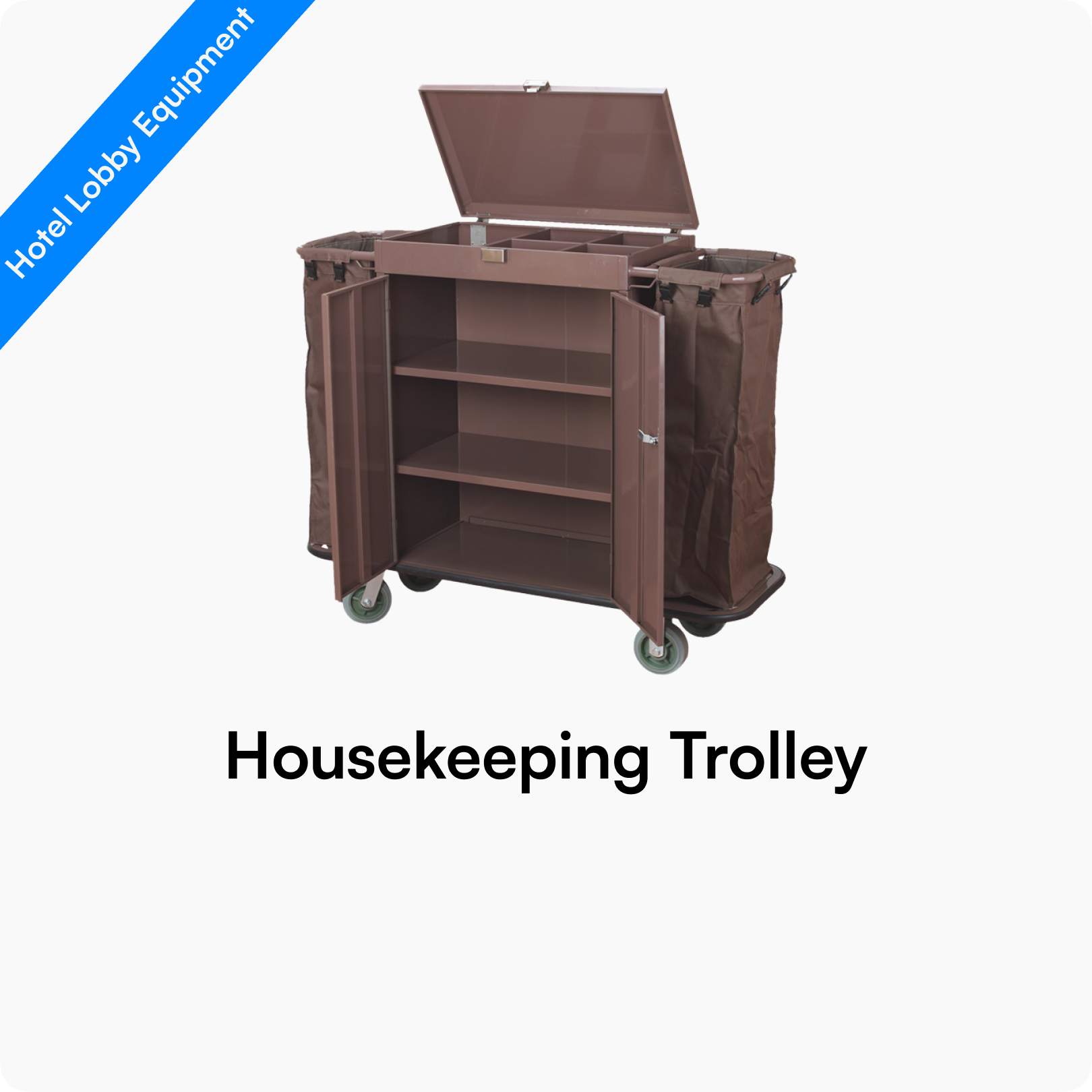ElriBird Europe Hotel lobby housekeeping trolley manufacturer