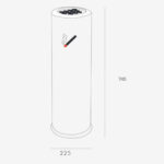 Stainless Steel Round Smoking Ash Barrel Wholesale #1Price - ElriBird Europe Manufacturer EBWB0035