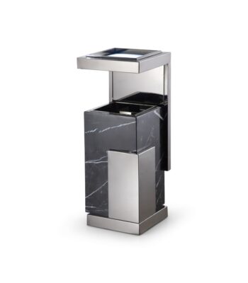 Buy SS Steel & Marble Hotel Lobby Bin at #1PRICE Europe - EBWB0022