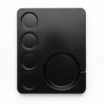 Melamine Welcome Tray for Guest Room- Black-Melamine-Hotel-Room-Kettle-Tray-at-BEST-1PRICES-ElriBird-EBKL0023