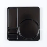 Compact Tray for Guest Room- Compact-Black-Melamine-Hotel-Kettle-Tray-–-EBKL0022