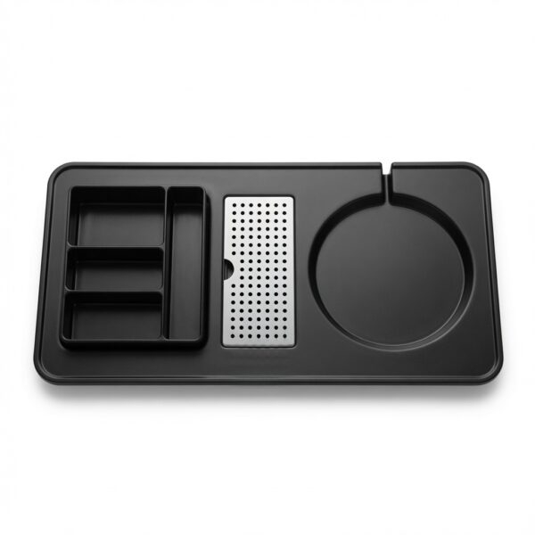 Hotel Melamine Kettle Tray With Sachet Holder in #1Europe - Hotel Room Tray for Kettles With Sachet Holder Black-Melamine-Hotel-Room-Kettle-Tray-elribird-hotel-kettle-tray-EBKL0020 (1)