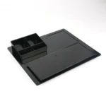 Melamine Tray Set Black Color