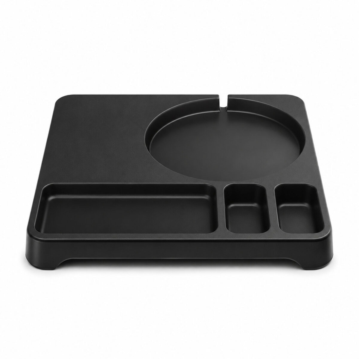 Compact Tray for Guest Room- Compact-Black-Melamine-Hotel-Kettle-Tray-–-EBKL0022