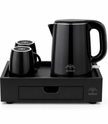 Hotel courtesy tray with Kettle